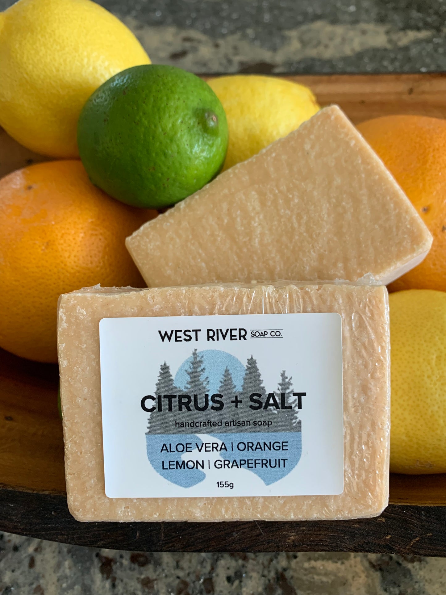 Citrus + Salt Soap Bar